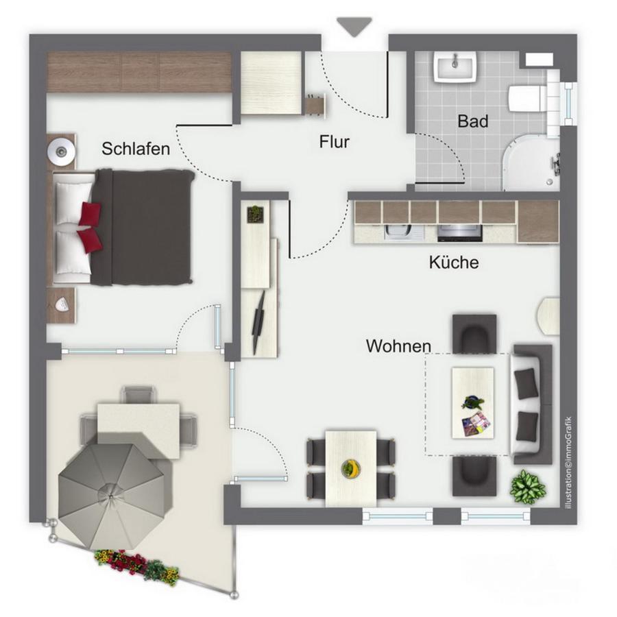 Likedeeler Wohnung 12 볼텐하겐 외부 사진